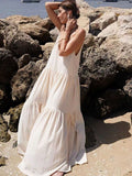 Ocean Breeze Tiered Maxi Dress