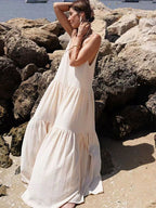 Ocean Breeze Tiered Maxi Dress