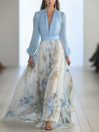 Kelli Maxi Dress with Floral Print