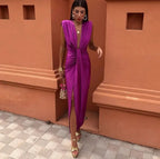 Amelia Soft Pleated Midi Dress