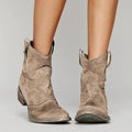 Paloma Western Ankle Boots