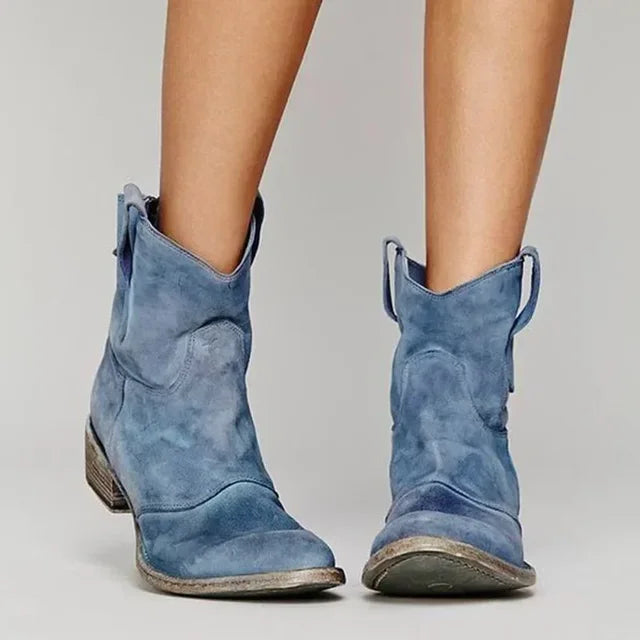 Paloma Western Ankle Boots