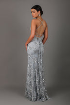Sequin Maxi Wedding Guest Dress