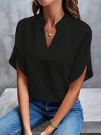 Thalia Sophisticated Blouse with Tailored Design