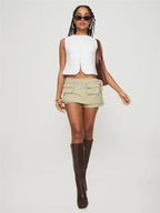 Dakota Pocket Mini Skirt
