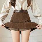 Diana Corduroy Mini Skirt