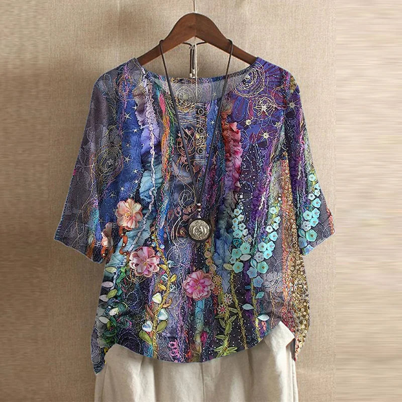 Anya Retro-Inspired Blouse
