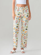 Capri Market Straight-Leg Jean