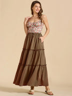Lorette Meadow Maxi Skirt