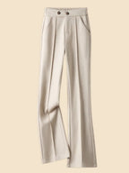 Arden Wool-Blend Flare Trousers