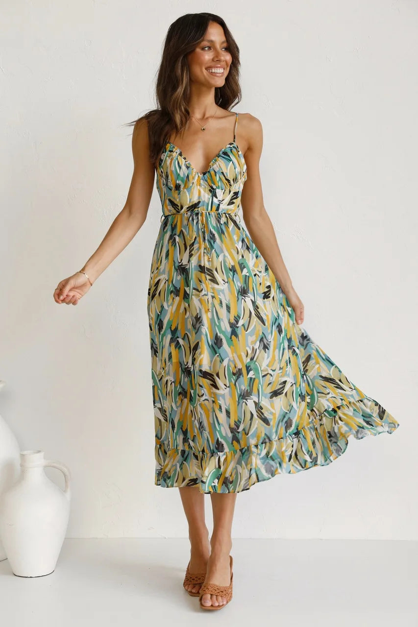 TropicLush Elegant Dress