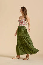Lorette Meadow Maxi Skirt