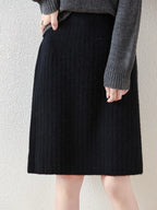 Camilla Merino Wool Midi Skirt