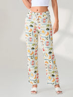 Capri Market Straight-Leg Jean