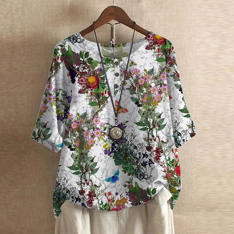 Anya Retro-Inspired Blouse