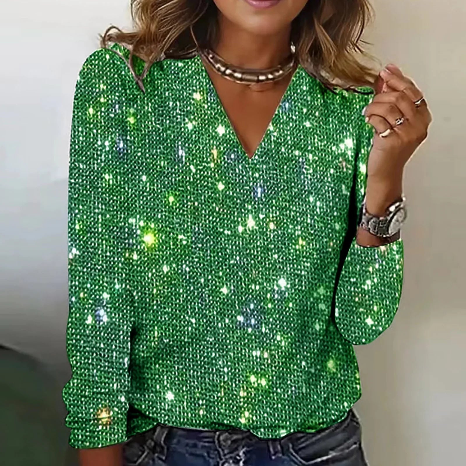 Long-Sleeve Party Shirt