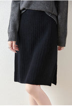 Camilla Merino Wool Midi Skirt