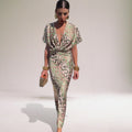 Domenica Elegant Maxi Dress