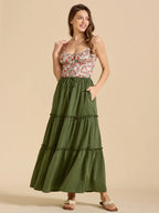 Lorette Meadow Maxi Skirt