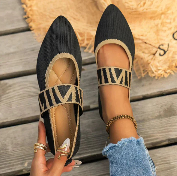 Daisy Pointed Ballet Flats