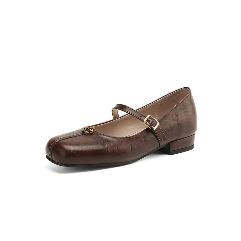 Natalie Strap Ballet Flats