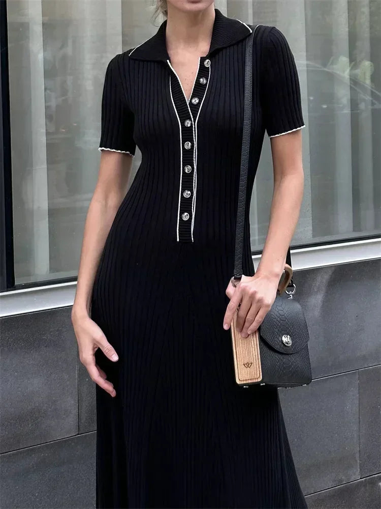 Diana Tricot Summer Knit Mini Dress