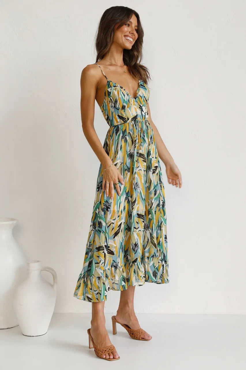 TropicLush Elegant Dress
