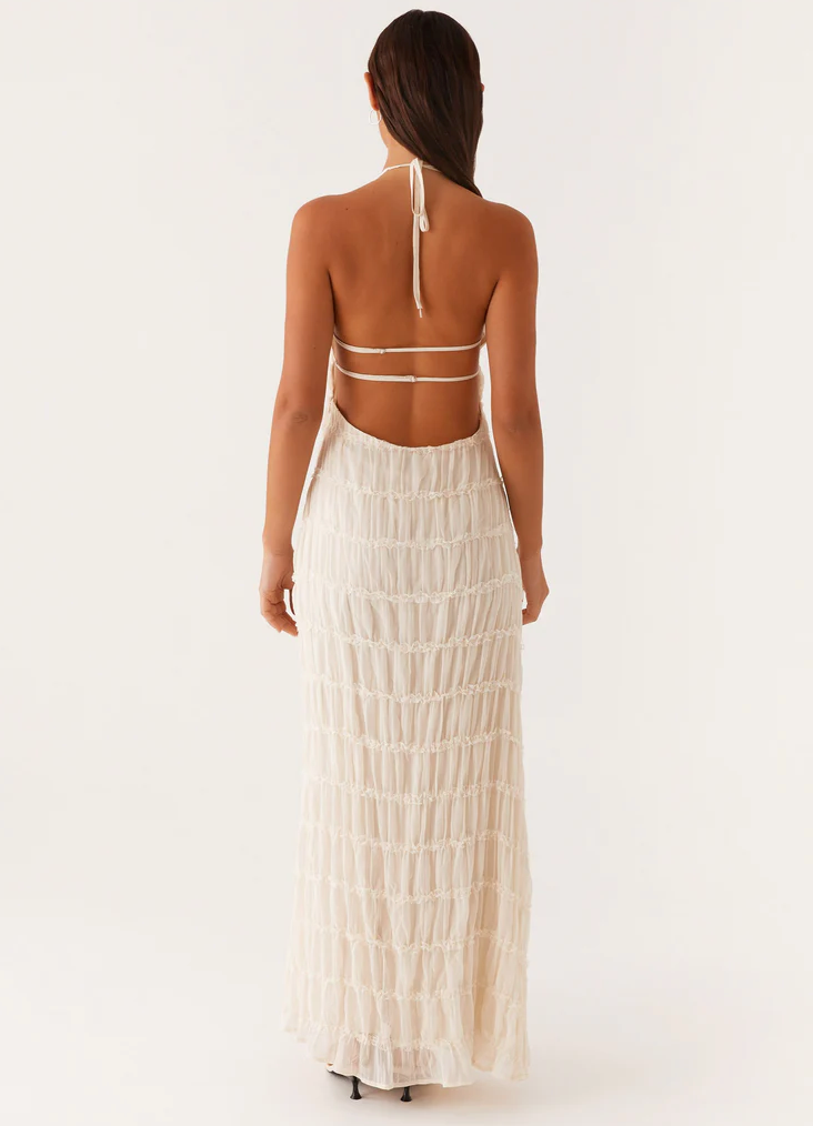 Jolene Halter Maxi Dress