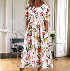 Ruby Floral Midi Dress