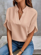 Thalia Sophisticated Blouse with Tailored Design