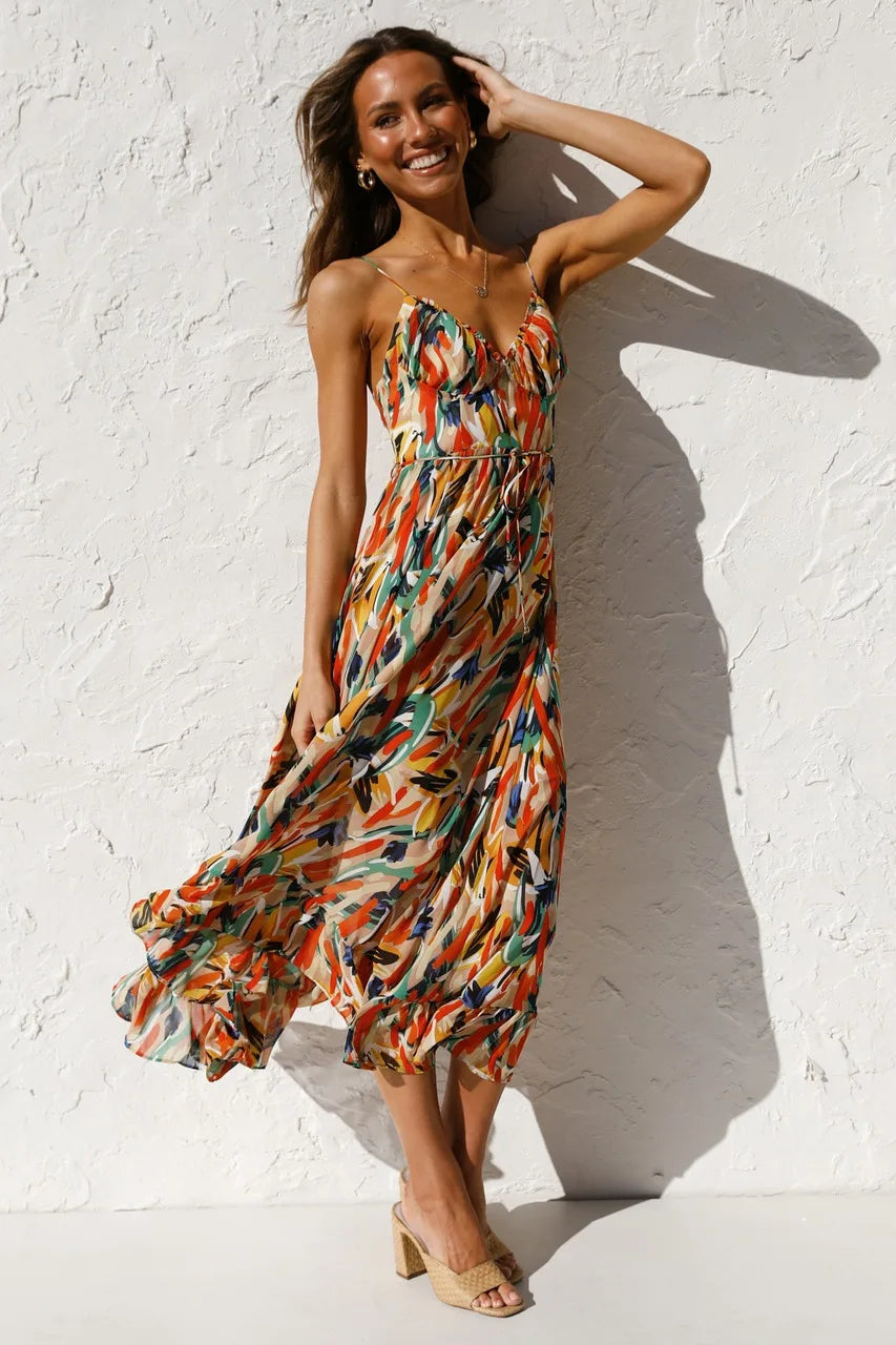 TropicLush Elegant Dress