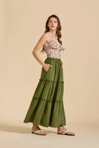 Lorette Meadow Maxi Skirt