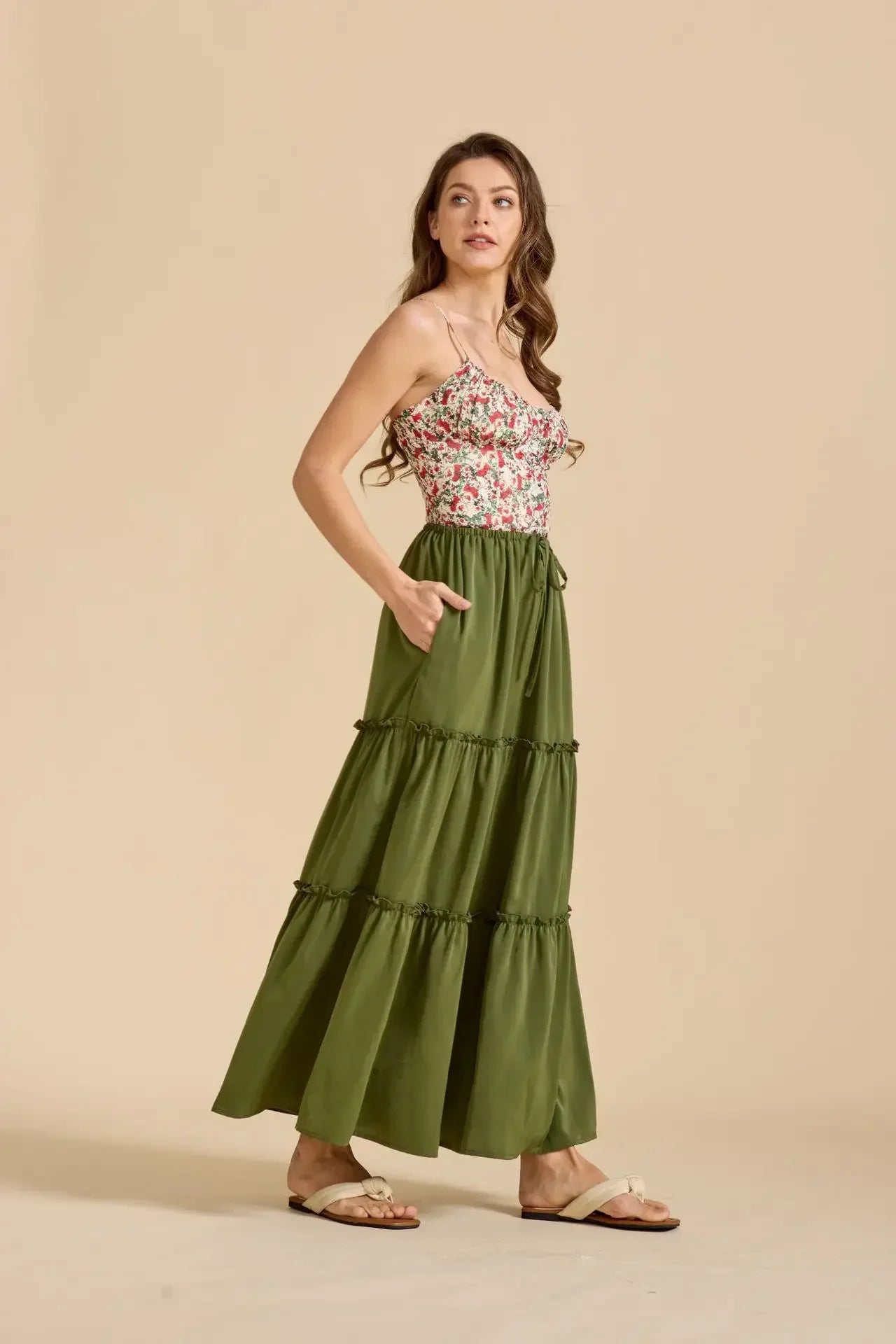 Lorette Meadow Maxi Skirt