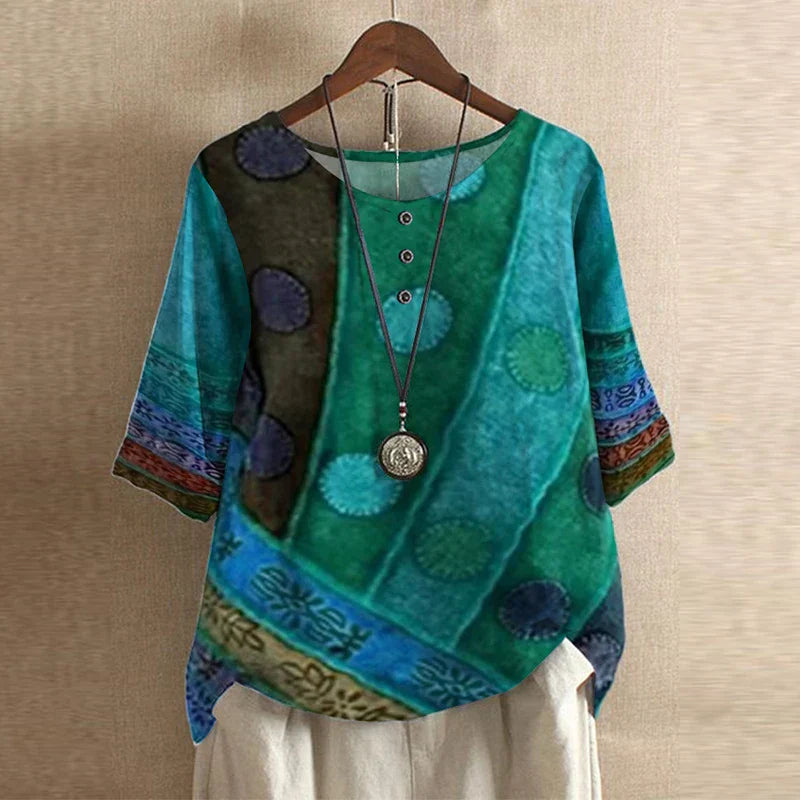 Anya Retro-Inspired Blouse