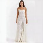 Annabelle Lace Wedding Guest Maxi Dress