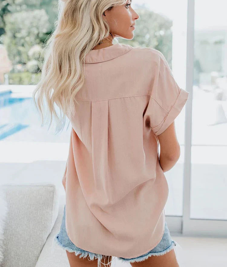 Aletta Relaxed Fit Casual Blouse