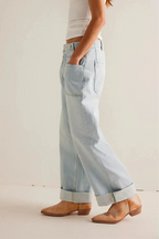 Candace High-Waist Wide-Leg Denims