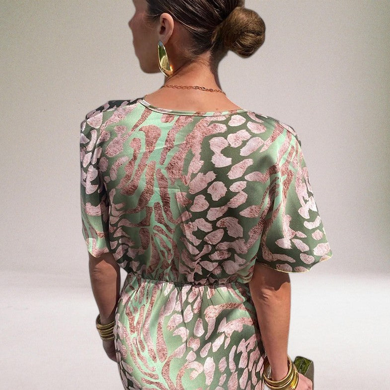 Domenica Elegant Maxi Dress