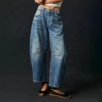 Casual Wide-Leg Jeans