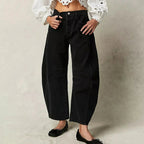 Casual Wide-Leg Jeans