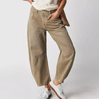 Casual Wide-Leg Jeans