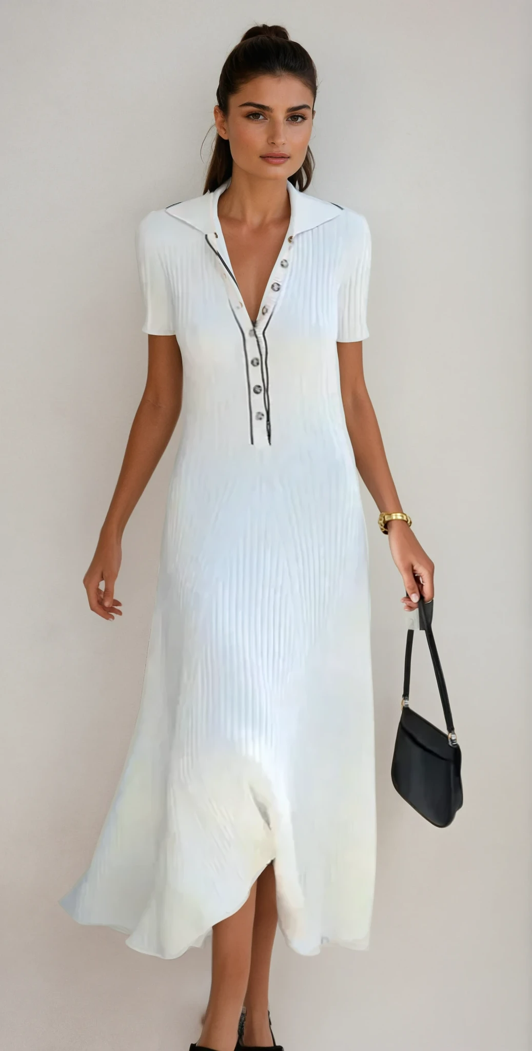 Diana Tricot Summer Knit Mini Dress