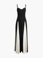 Paloma Black-and-White Maxi Dress