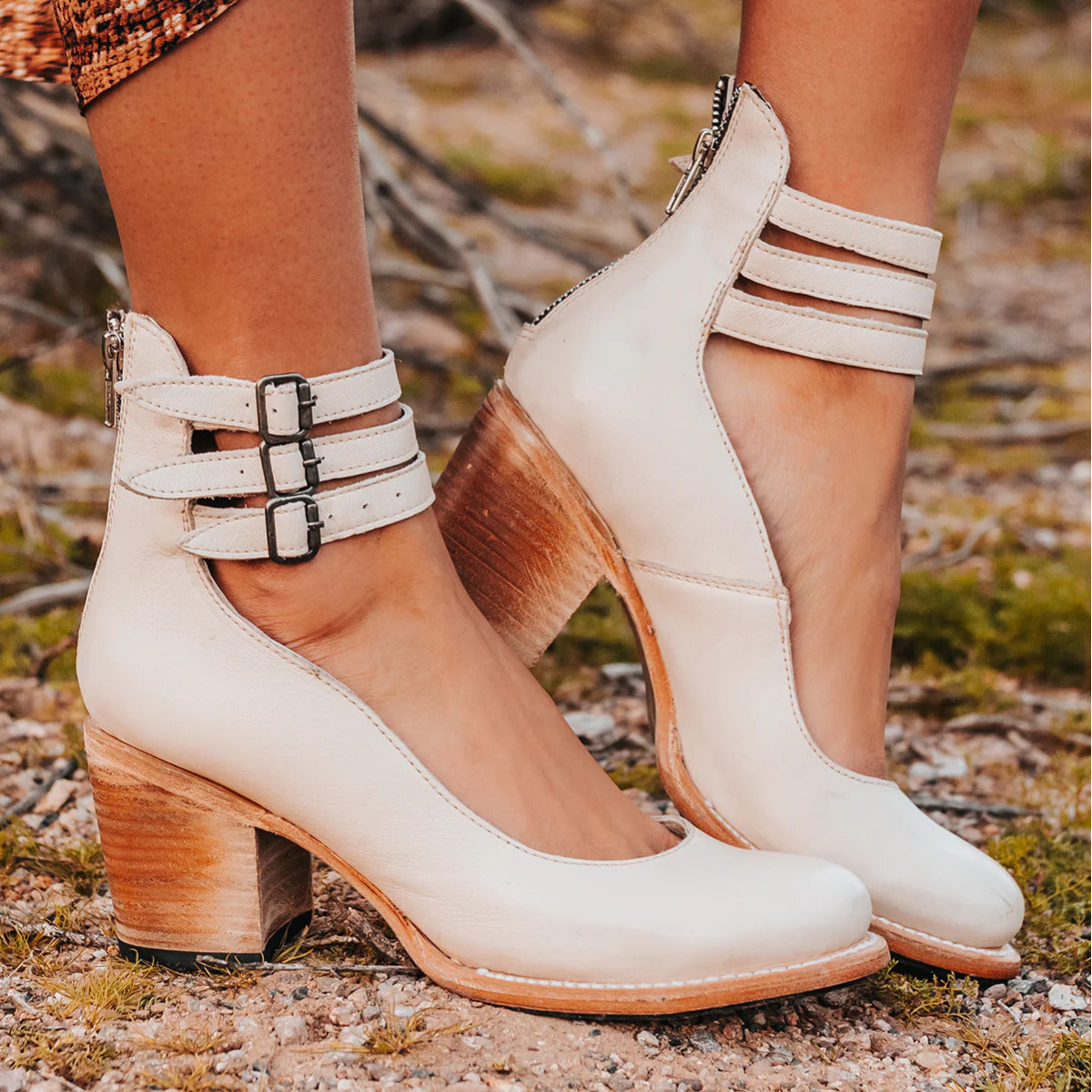 Verona Strappy Ankle Heels