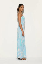 Printed Slip Maxi Dress