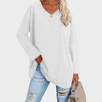 Loose V-Neck Top