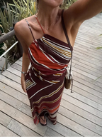 Halter Neck Maxi Dress