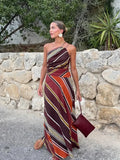 Halter Neck Maxi Dress
