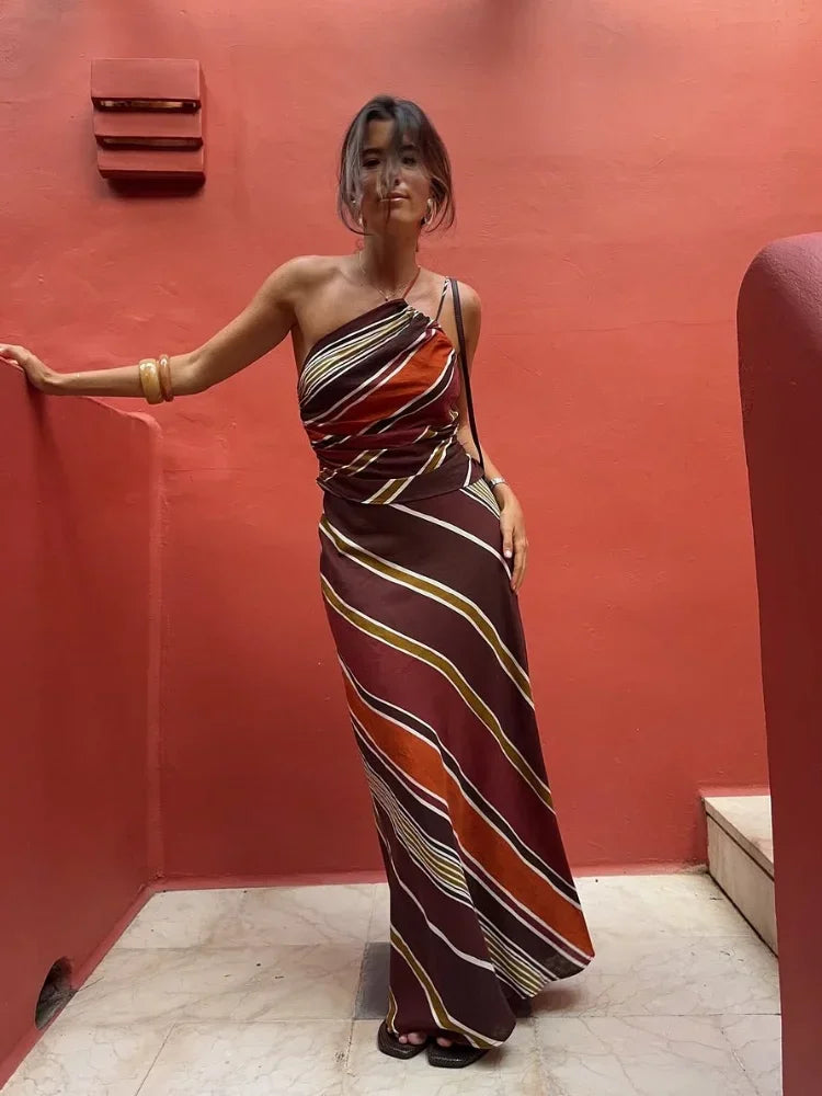 Halter Neck Maxi Dress