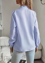 Elegant Cotton Button-Up Top